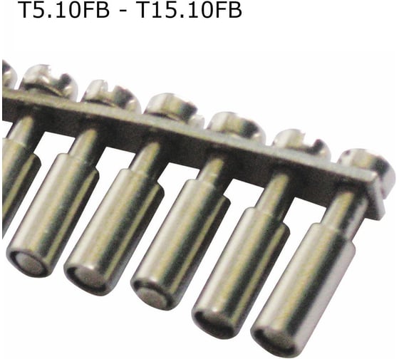 Изображение товара Перемычка винтовая Провенто для проходных клемм, 10 шт T6.10FB