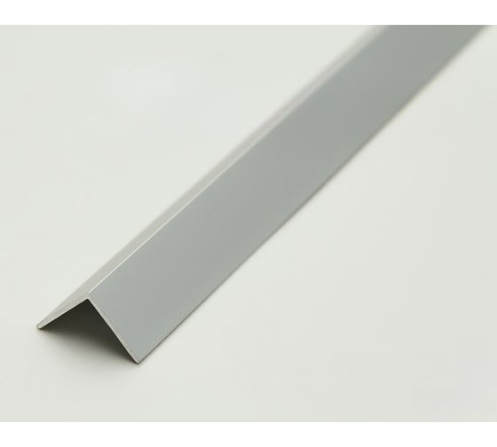 Изображение товара Профиль угловой Волшебная палочка MSUP 04-27.2700.01L, 15х15мм, 2.7м, серебро Люкс УТ000081614