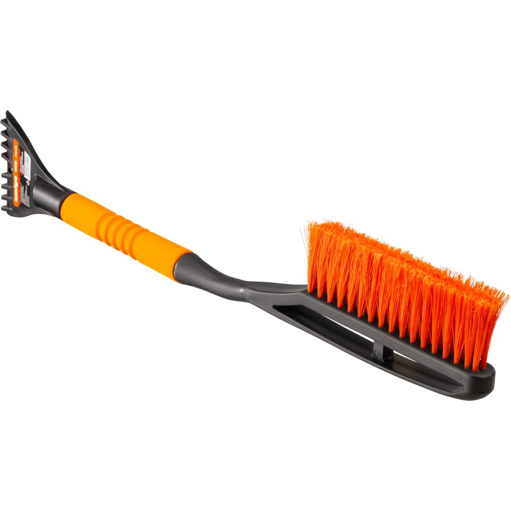 Изображение товара Щетка-сметка для уборки снега Amigo 635 мм морозостойкий пластик черная