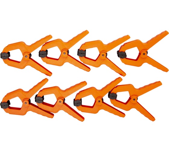 Изображение товара Набор пружинных зажимов Amigo 25 мм, 8 штук 74118