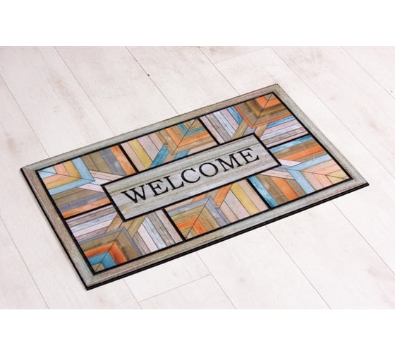 Изображение товара Коврик придверный JOY HOME 45x75, Паркет 12788