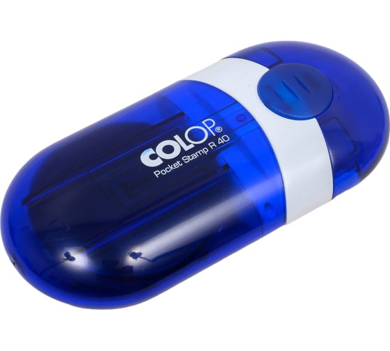 Изображение товара Карманная оснастка для круглой печати Colop Pocket Stamp диаметр 40 мм PS R40 индиго