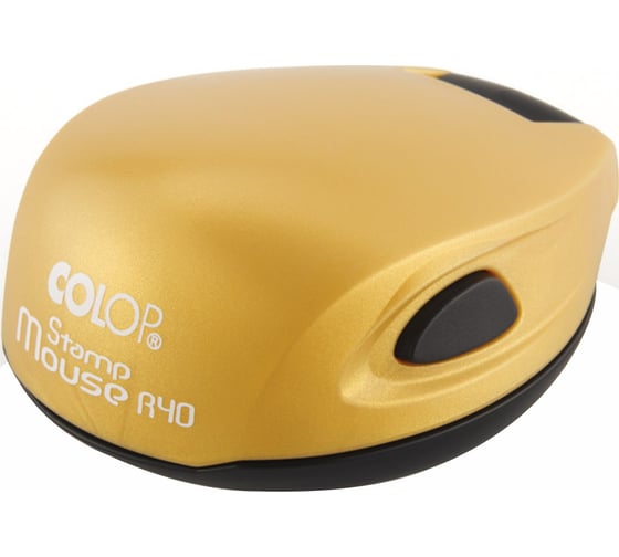 Изображение товара Компактная оснастка для печати Colop Stamp диаметр 40 мм Mouse R40 bronze