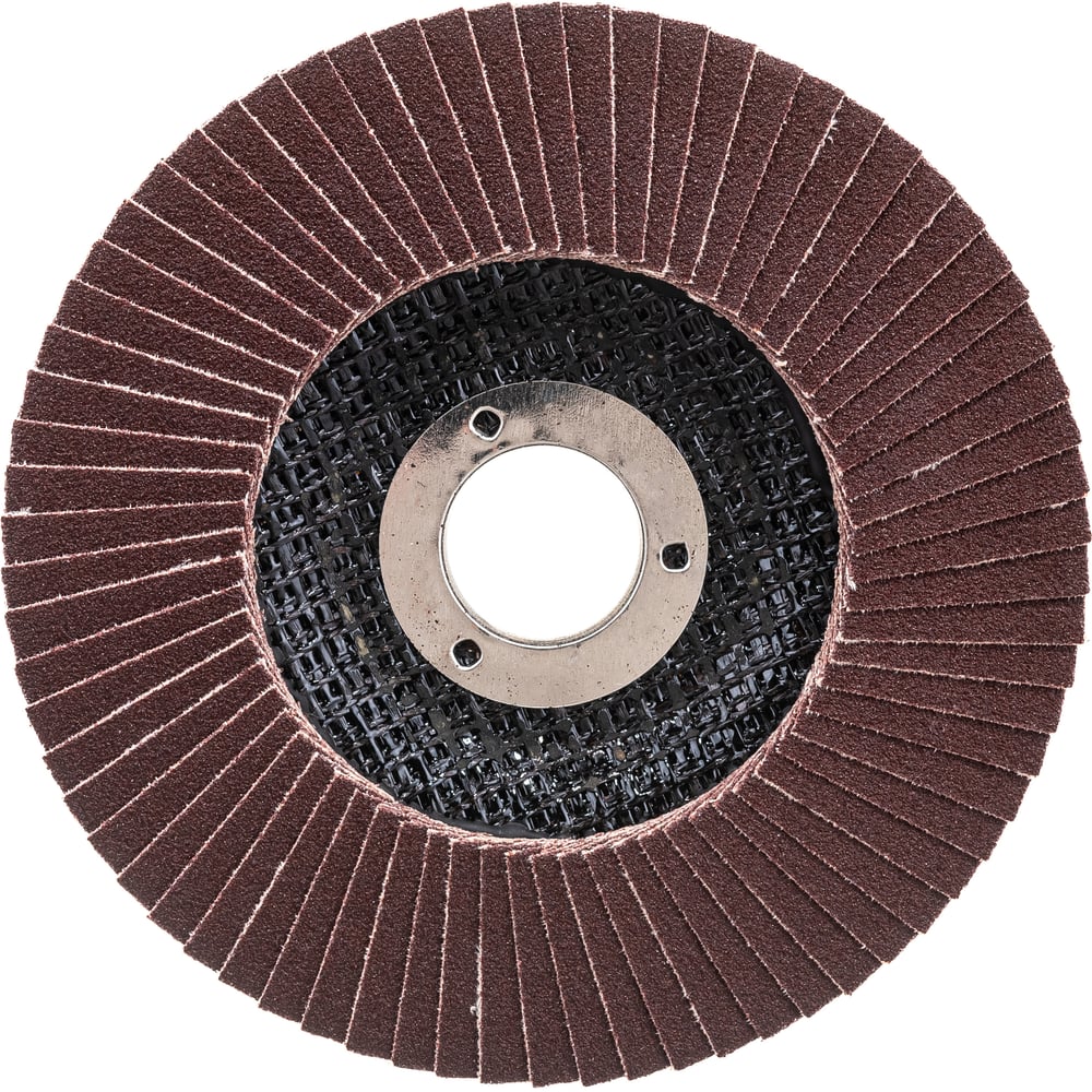 Изображение товара Круг лепестковый торцевой КЛТ 125x22 мм Р100 тип 1 для металла дерева и камня