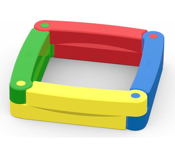 Изображение товара Песочница POLIMER GROUP 4 секционная DP4S