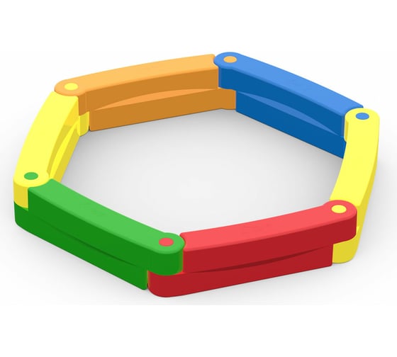 Изображение товара Песочница POLIMER GROUP 6 секционная DP6S