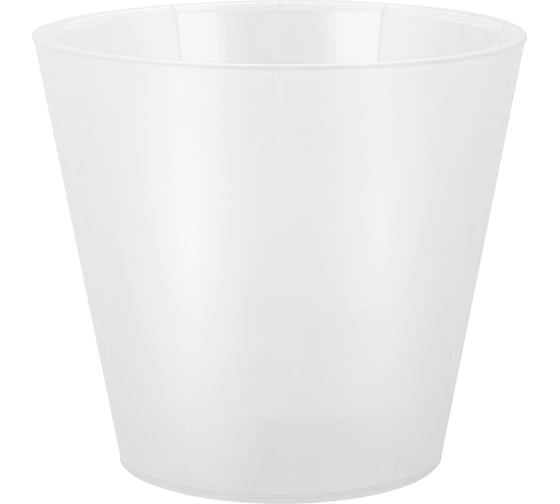 Изображение товара Горшок для цветов Ingreen London Orchid, 5 л, белый перламутровый 246323