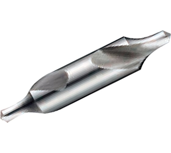 Изображение товара Сверло из быстрорежущей стали центровочное YG-1 Center Drill HSS DIN 333 форма R, 2.5x6.3хR6.3x45 D1363025