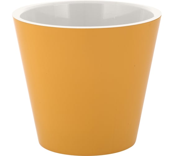 Изображение товара Горшок для цветов Ingreen London, на колесах, 15,7 л, спелая груша 224317