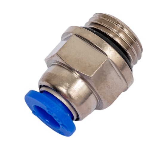 Изображение товара Фитинг 6 мм с наружной металлической резьбой G1/4" CDC Pneumatics PC 06G02