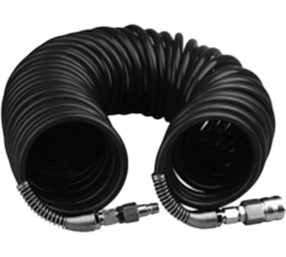 Изображение товара Шланг AktiSpray полиуретановый (PU) спиральный с быстросъемными соединениями d-5*8mm, L=5m 400508PU-5m