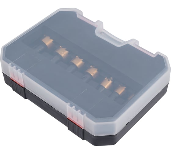 Изображение товара Набор цилиндрических HSS коронок по металлу Skole (K17) 12-14-16-18-20-22-25 7шт/упаковка K17-1225-7