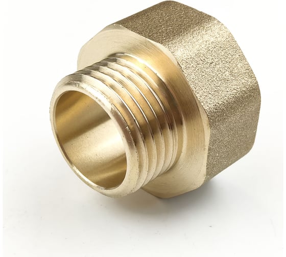 Изображение товара Переходник Профитт латунный, ВР 3/4" х НР 1/2" 9278519