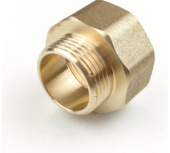 Изображение товара Переходник Профитт латунный, ВР 1" х НР 3/4" под ключ 9278496