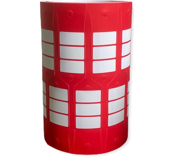 Изображение товара Бирка для ключей AutoGrand красная 500 шт в упаковке 010008AG