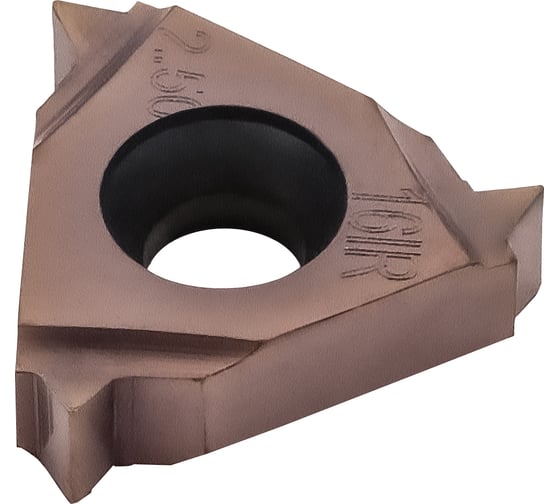 Изображение товара Сменная неперетачиваемая режущая пластина для точения резьбы Carbon TI-16IR250ISO1572 056145