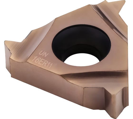 Изображение товара Сменная неперетачиваемая режущая пластина для точения резьбы Carbon TI-16ER11UN1562 056143