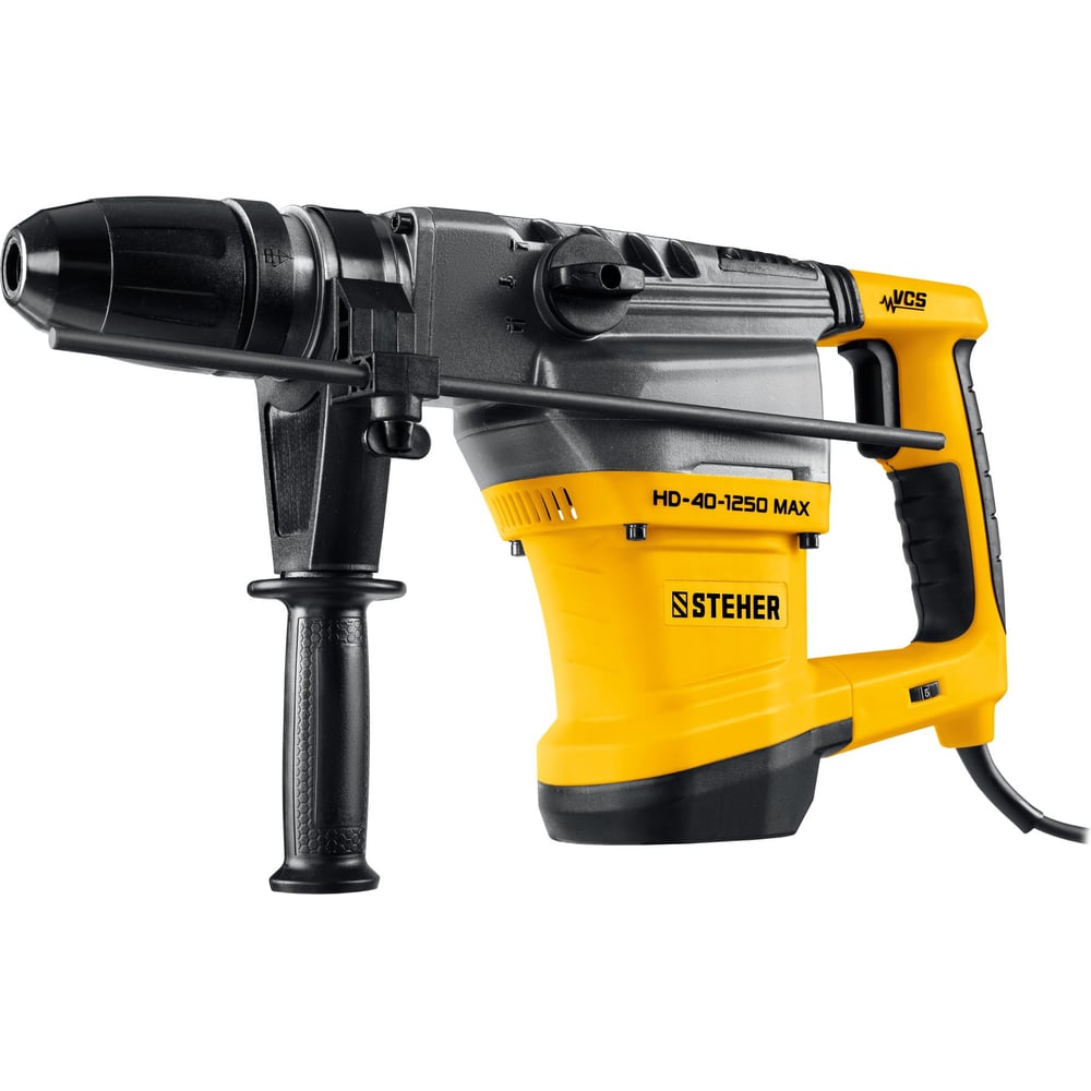 Изображение товара Перфоратор STEHER 40 мм, 1250 Вт, SDS-Max HD-40-1250 MAX