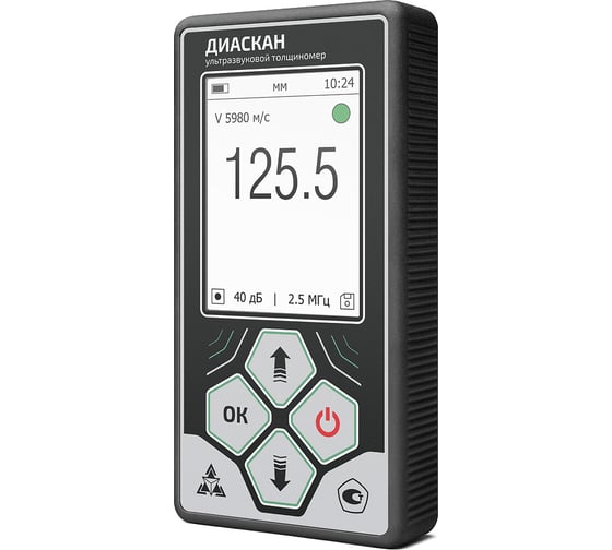 Изображение товара Толщиномер ультразвуковой ТЕХНО-НДТ ДИАСКАН (с преобразователем 10 МГц) 999957459
