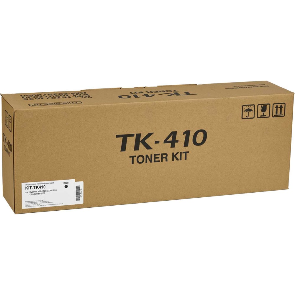 Изображение товара Картридж КИТОнер TK-410 для Kyocera, черный, 15000 стр.