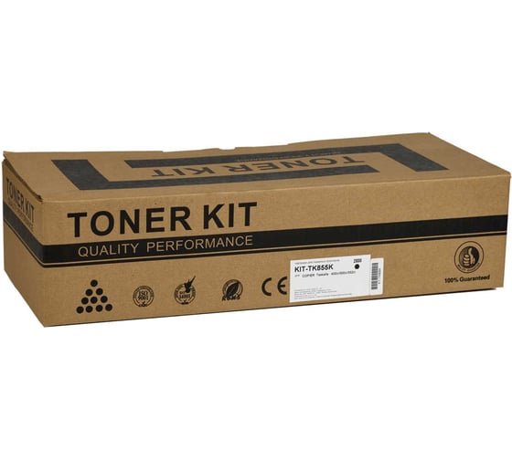 Изображение товара Картридж КИТОнер TK-855K, TK-855K, черный, 25000 стр, Kyocera TASKalfa 400ci/500ci/552ci KIT-TK855K