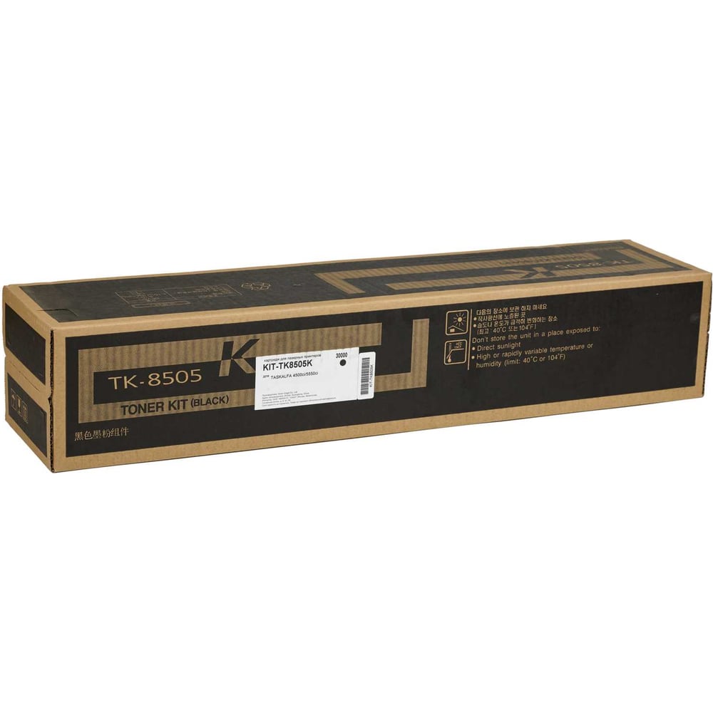Изображение товара Картридж КИТОнер TK-8505K черный 30000 страниц TASKALFA 4500ci 5550ci