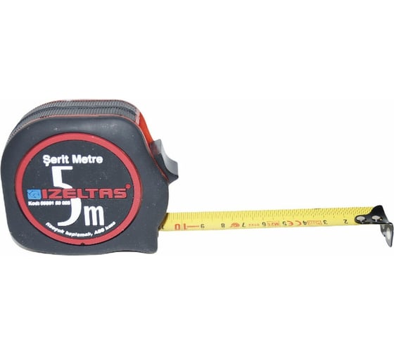 Изображение товара Измерительная рулетка IZELTAS пластиковый корпус, 5 метров 0588150005