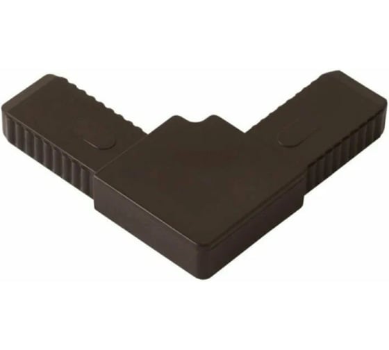 Изображение товара Уголок GREEN MAX для москитной сетки цельнолитой ABS КОРИЧНЕВЫЙ, 100шт, А008