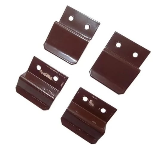 Изображение товара Крепление GREEN MAX верх-низ, металл коричневый 200 пар К 2725