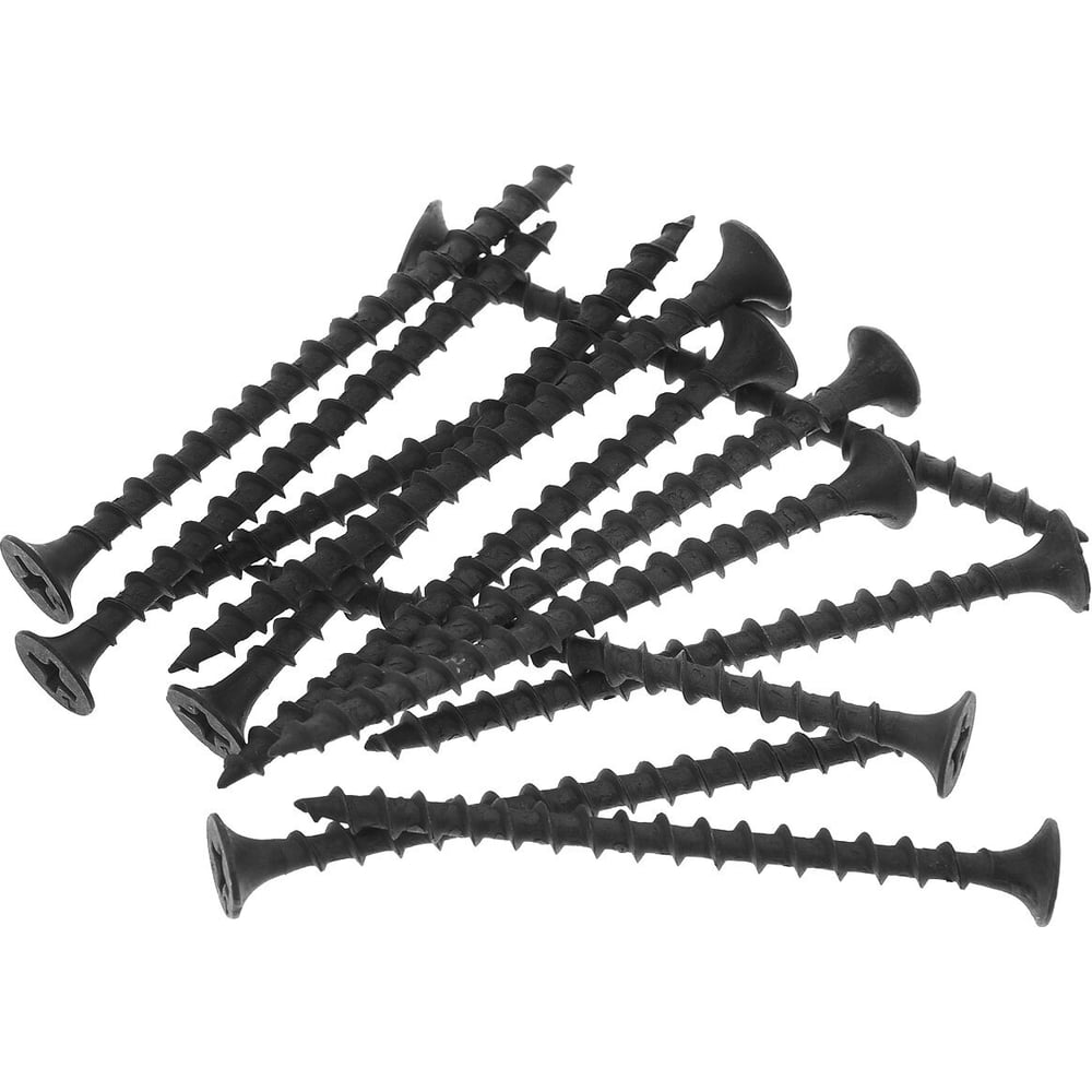 Изображение товара Саморез крупный ООО "Клинский Метизный Завод" редкий шаг 4,2x55, фосфат, коробка 2 кг СКР004255-2