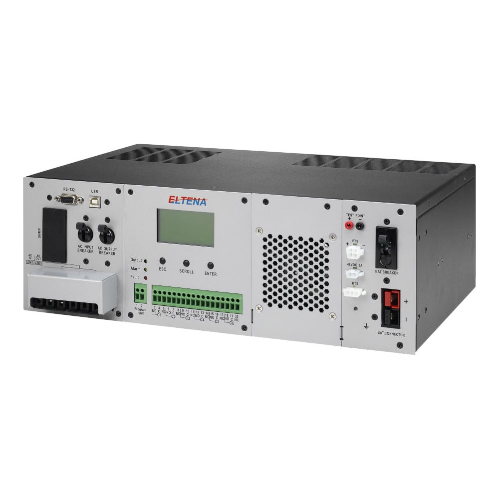 Изображение товара Источник бесперебойного питания ELTENA 1600Вт с внешними АКБ 48В Intelligent 2000 Outdoor
