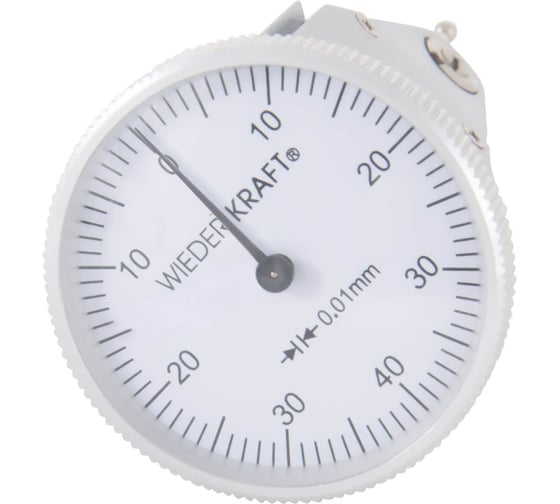 Изображение товара Торцевой индикатор рычажного типа WIEDERKRAFT 0-0.8 мм, 0.01 мм WDK-LB0801