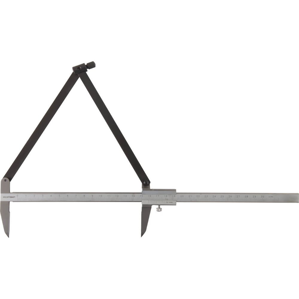 Изображение товара Разметочный штангенциркуль WIEDERKRAFT 300 мм 0.1 мм профессиональный