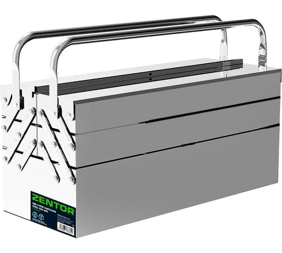Изображение товара Консольный стальной инструментальный ящик 5-лотковый Zentor 18 ZT24203