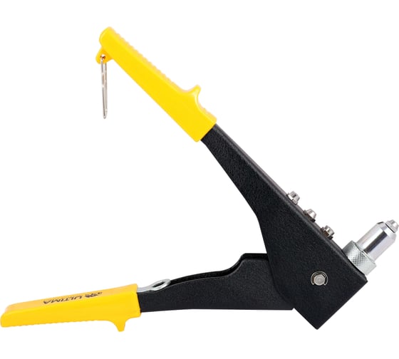 Изображение товара Заклепочник ULTIMA 250 мм, переставной 0-90 градусов, заклепки 2.4-4.8 мм 151003