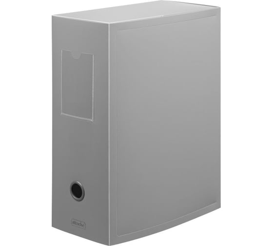 Изображение товара Короб архивный Attache на кнопке, 120 мм, пластик, серый песок 2098141