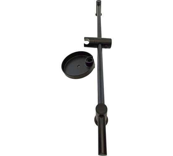 Изображение товара Душевая стойка MYNAH черный, с держателем для лейки и мыльницы M9020-1E