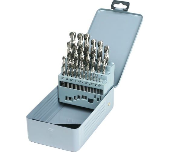 Изображение товара Набор сверл (25 шт; 1-13 мм; DIN 338; HSS-G) GSR 08343300