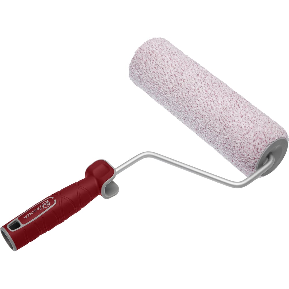 Изображение товара Валик с ручкой Avanza микрофибра 250 мм ворс 10 мм VR23-251 профессиональный для малярных работ