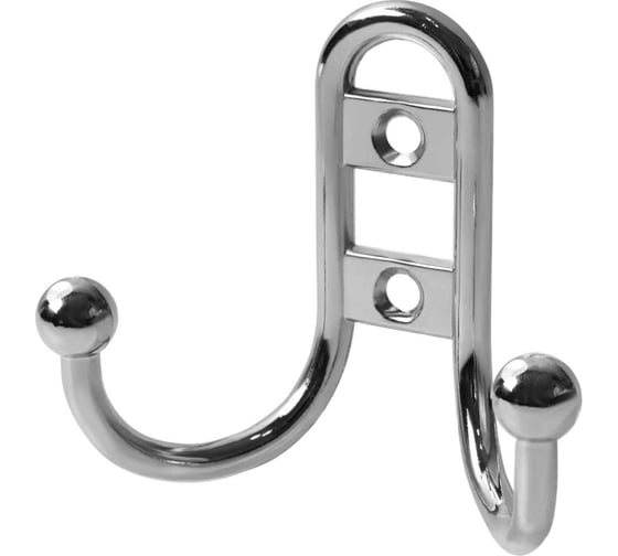 Изображение товара Крючок MF R15, 2-х рожковый, хром 10810v