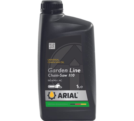 Изображение товара Масло моторное GARDEN LINE Chain-Saw 100 (1л) ARIAL AR004931020