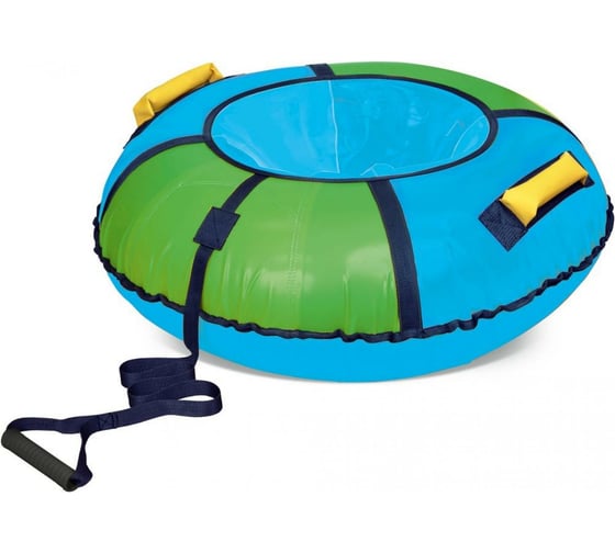Изображение товара Надувная ватрушка Nika Классик 95 см, голубой/зеленый ТБ1К-95/ГЗ2