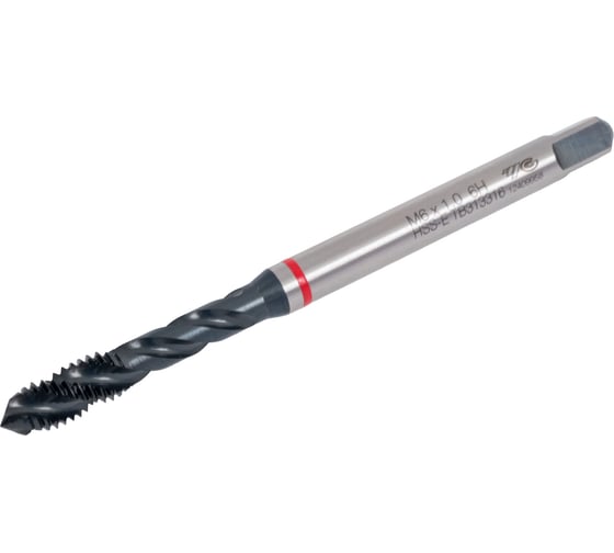 Изображение товара Метчик из быстрорежущей стали YG-1 SPIRAL FLUTE HSS-E DIN371 для метрической резьбы ISO-DIN 13 с винтовым TB313316