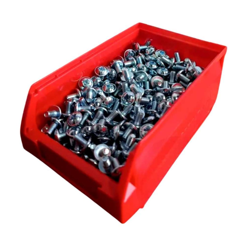 Изображение товара Мебельный винт с прессшайбой М4x8, 1500 шт, DIN 967, цинкованный