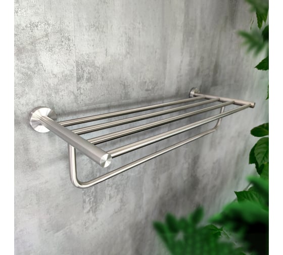 Изображение товара Полка для полотенец из нержавеющей стали ZARATSU AISI 304 Z-A8/09