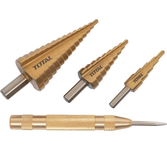 Изображение товара Набор ступенчатых сверл TOTAL TACSD2041