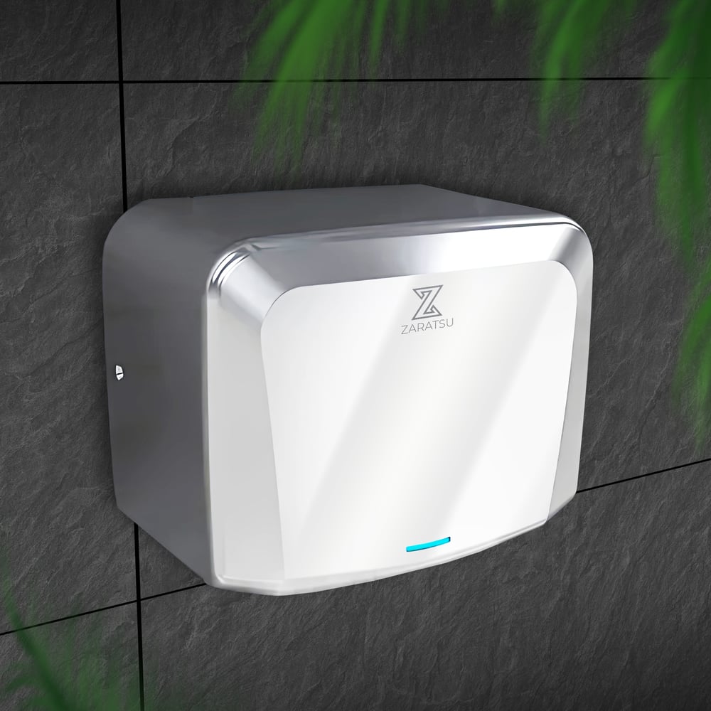 Изображение товара Сушилка для рук из нержавеющей стали ZARATSU Z-A8/04 настенная надежная быстрая