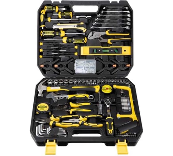 Изображение товара Набор инструментов DOWELL 168 предметов HYT168
