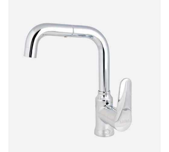 Изображение товара Смеситель для умывальника stMira (латунь, цвет: хром, поворотный излив 360) 6114