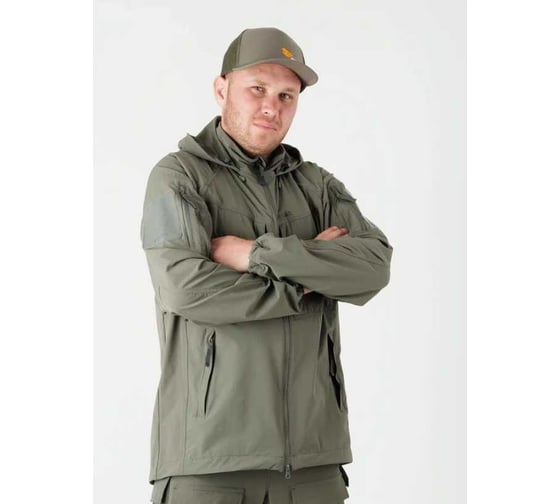 Изображение товара Тактическая куртка 7.62 Гром олива, р-р 52-54, рост 170-176 4660335534128